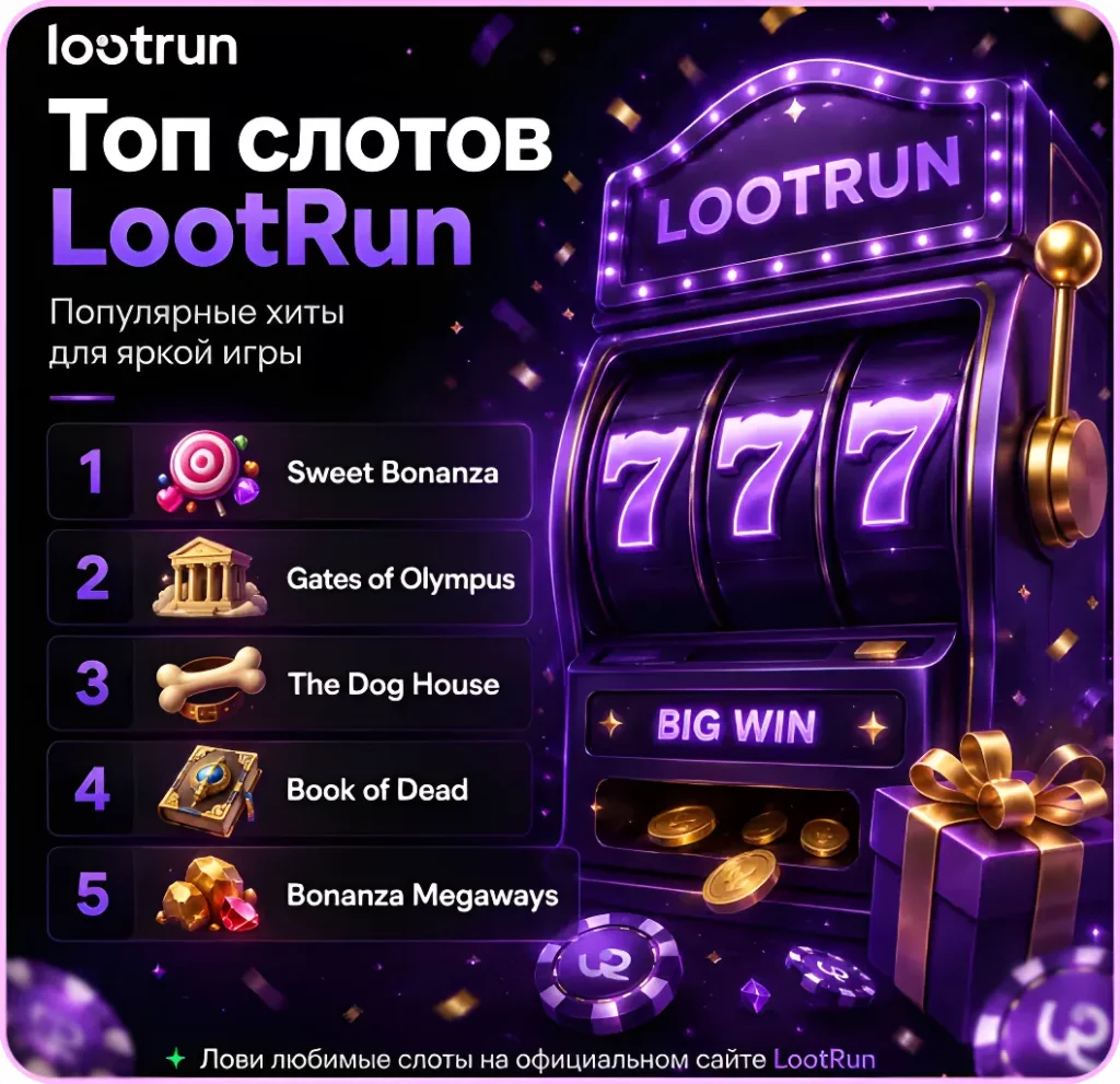 Топ слоты Lootrun